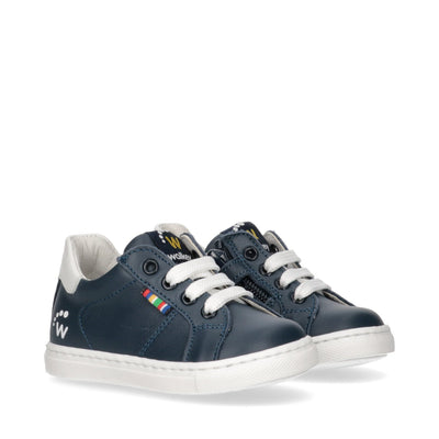 Sneakers da bambino in pelle classic - Y1B9-42887-0092X007