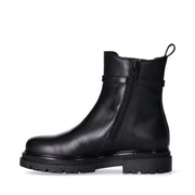 Stivaletti chelsea da ragazza con logo dorato a lato