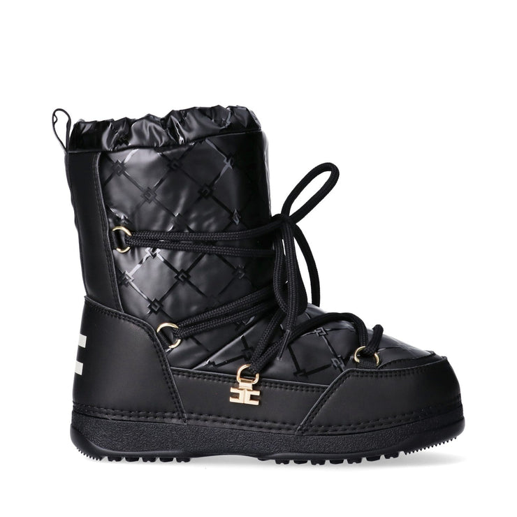 Stivaletti da neve con monogram all over