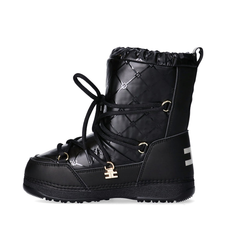 Stivaletti da neve con monogram all over