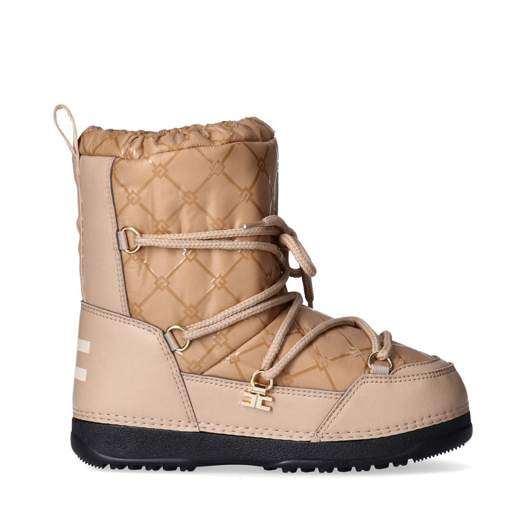 Stivaletti da neve con monogram all over