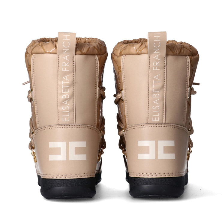Stivaletti da neve con monogram all over