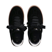 Sneakers da ragazza con dettagli dorati