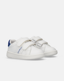 Sneakers bambino con logo laterale e doppio velcro