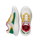 Sneakers stile running con lacci elastici