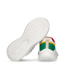 Sneakers stile running con lacci elastici