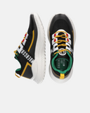 Sneakers stile running con lacci elastici