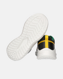 Sneakers stile running con lacci elastici