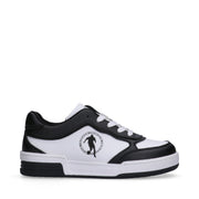 Sneakers unisex in pelle sintetica con logo laterale