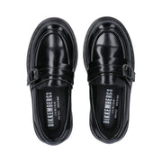 Mocassini da ragazza con fibbia decorativa