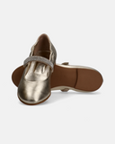 Ballerine con cinturino e dettagli gioiello