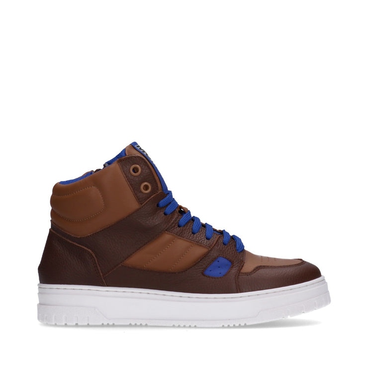 High top basketball style sneakers for boys