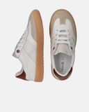 Sneakers in pelle e camoscio gusto retrò