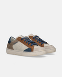 Sneakers in pelle con inserti streetwear