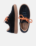 Sneakers ragazza con doppio laccio e cuciture decorative
