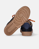 Sneakers ragazza con doppio laccio e cuciture decorative