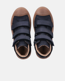 Sneakers da bambino con triplo cinturino a strappo