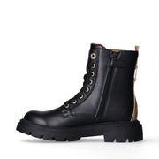 Anfibi da ragazza con inserto Geo Classic sul retro