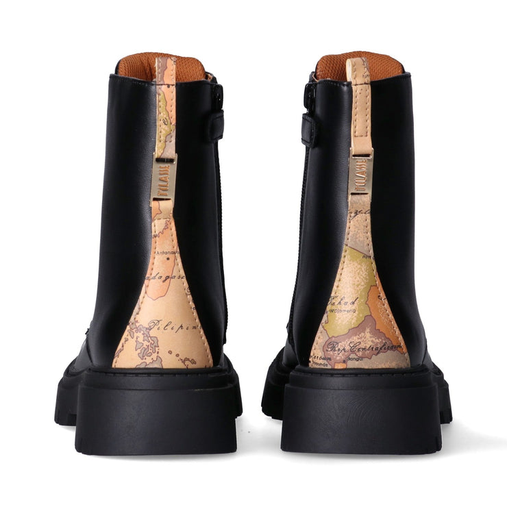 Anfibi da ragazza con inserto Geo Classic sul retro