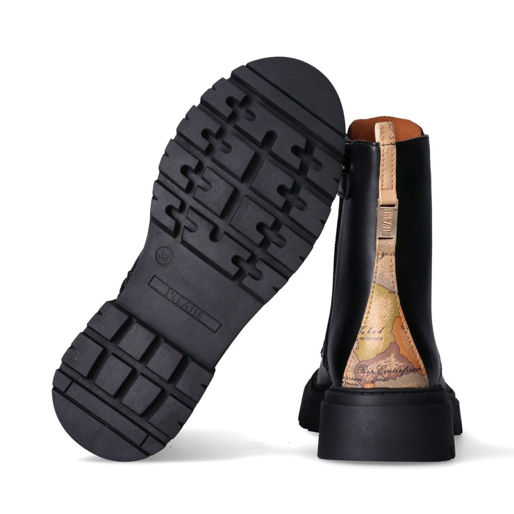 Anfibi da ragazza con inserto Geo Classic sul retro