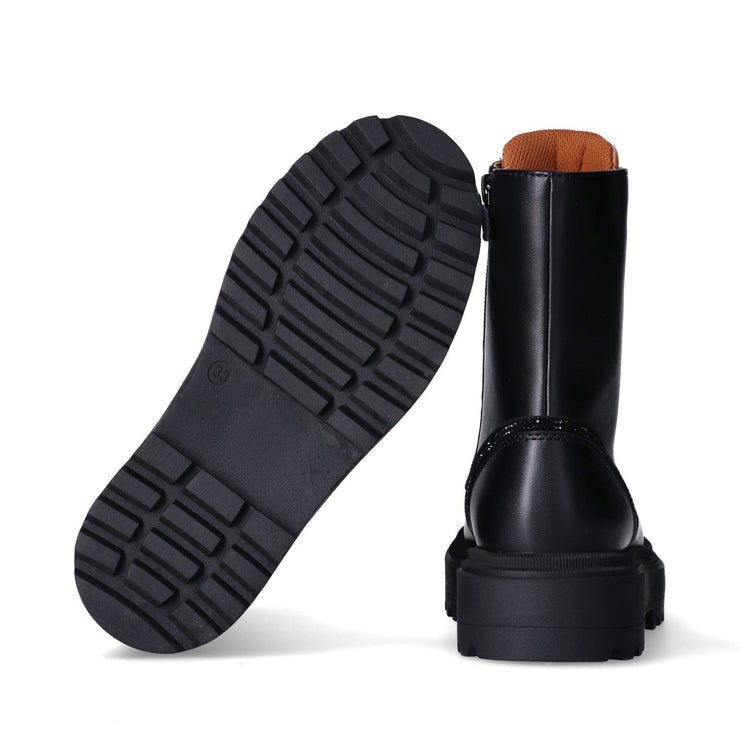 Anfibi da ragazza con inserti Geo Classic e dettagli luminosi