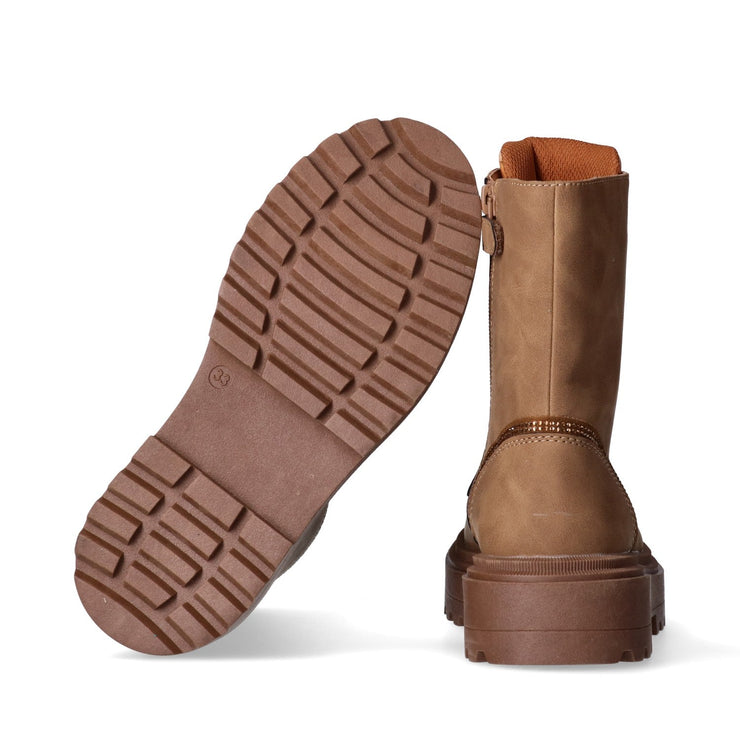 Anfibi da ragazza con inserti Geo Classic e dettagli luminosi