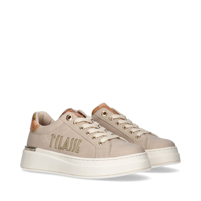 Sneakers allaciate con inserti oro e Geo Classic - P3A9-11969-0315691-