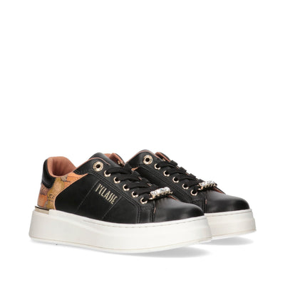 Sneakers stringate con inserti Geo Classic e passalaccio prezioso - P3A9-11975-0289X550