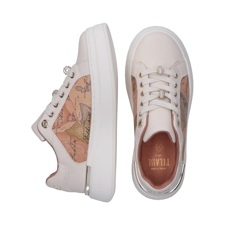 Sneakers da ragazza con passalacci preziosi