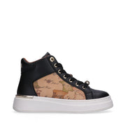 Sneakers mid da ragazza con passalacci preziosi