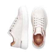 Sneakers da ragazza con logo laterale e inserti Geo