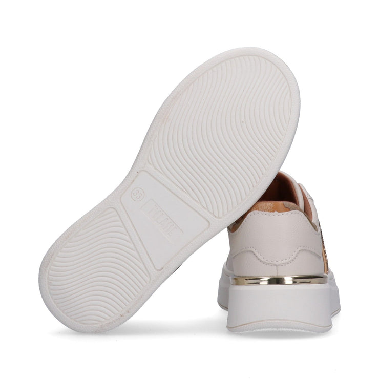 Sneakers da ragazza con logo laterale e inserti Geo