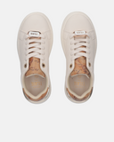 Sneakers ragazza platform con passalaccio logo