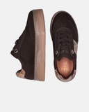 Sneakers ragazza fondo ambra e inserti Geo
