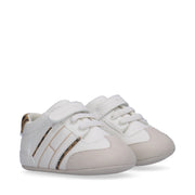 Sneakers culla da bambina con velcro - T0A9-33962-1755A472