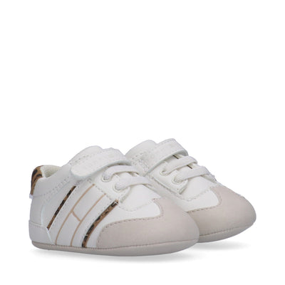 Sneakers culla da bambina con velcro - T0A9-33962-1755A472