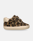 Sneakers da bambina con stampa animalier