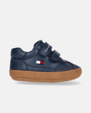 Sneakers da bambino con doppio cinturino a strappo