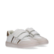 Sneakers da bambina doppio velcro animalier - T1A9-33969-1842A472
