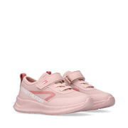 Sneakers running da bambina con velcro - T1A9-33990-1843302-