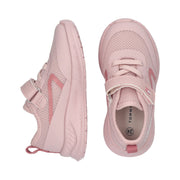 Sneakers running da bambina con velcro