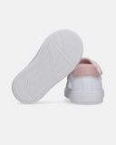Sneakers bimba con velcro, inserti a contrasto e suola antiscivolo
