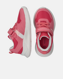 Sneakers running con velcro e lacci elastici