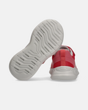 Sneakers running con velcro e lacci elastici