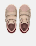 Sneakers bambina con doppio velcro
