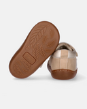 Sneakers bambina barefoot con doppio velcro