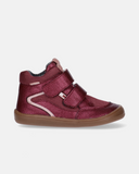 Sneakers alte barefoot con doppio velcro