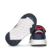 Sneakers da bambino stile running con cinturino a stappo