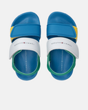 Sandali da piscina con cinturino in velcro