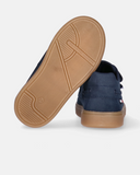 Scarpe bambino stile barca con doppio velcro